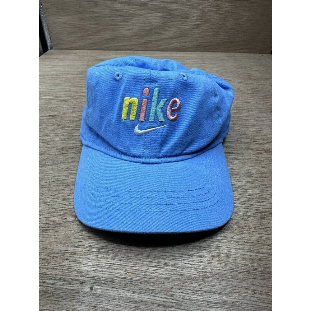 Rare Nike Swoosh Blue Boys Hat